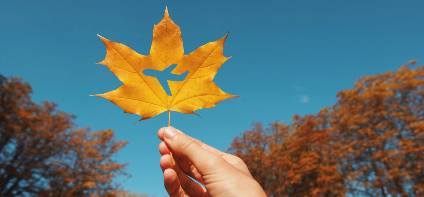Image: Air travel in Canada (Photo Credit: nikolas_jkd / AdobeStock)
