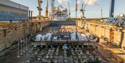 Royal Caribbean International celebrated the keel-laying of its fifth Icon Class ship