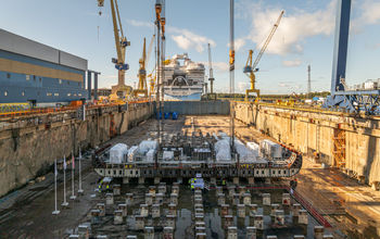 Royal Caribbean International celebrated the keel-laying of its fifth Icon Class ship