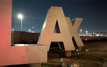 LAX sign