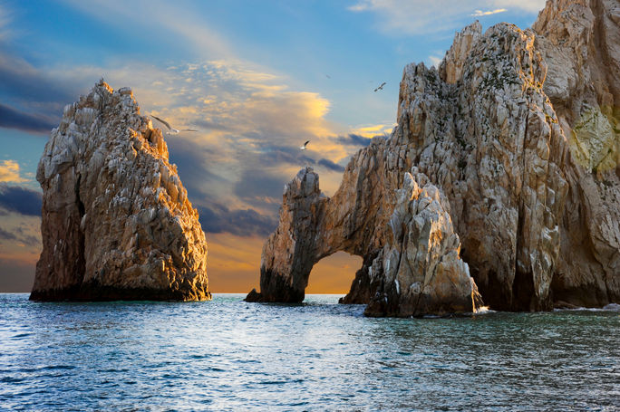 The Arch at Land's End in Los Cabos, Mexico.