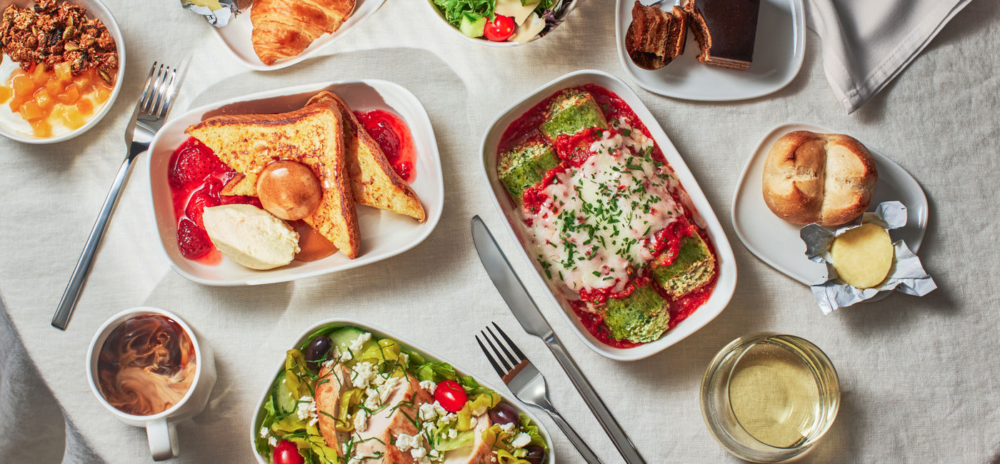 Image: Delta's summer meal options (Photo Credit: Courtesy Delta)