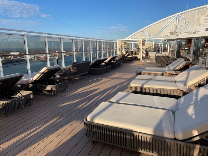 MSC Yacht Club deck