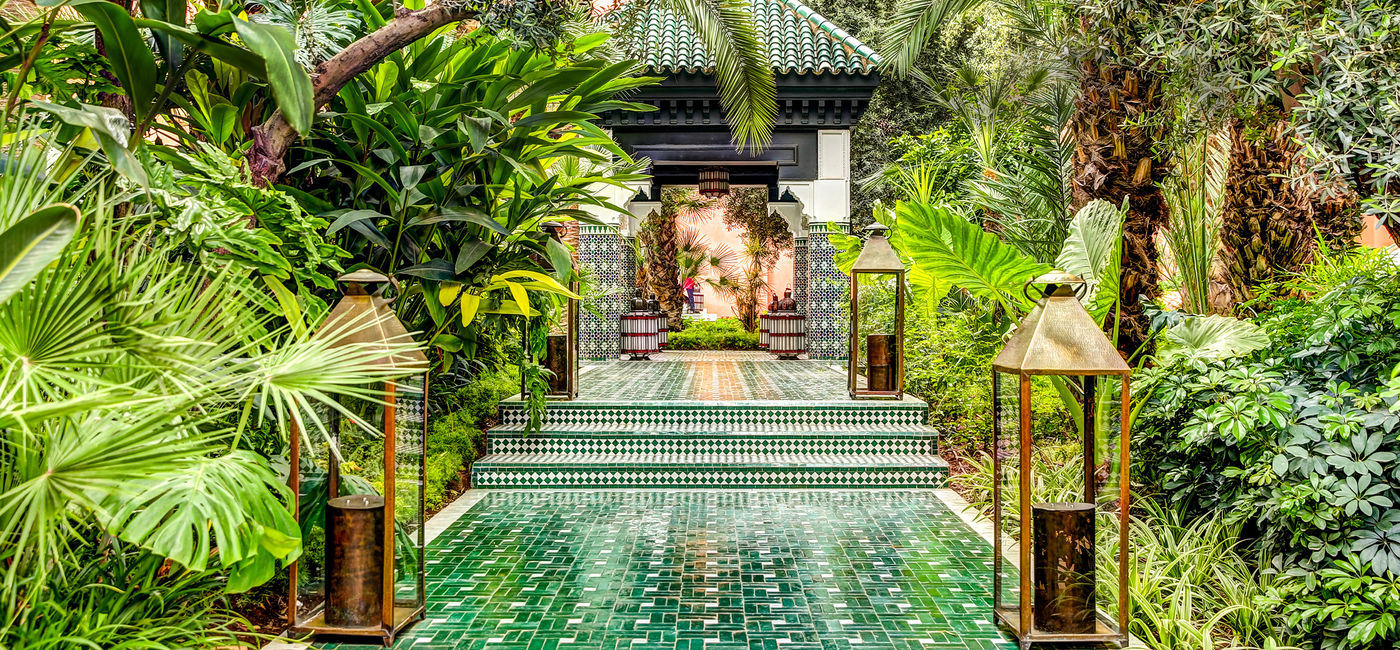 Image: A riad in Marrakesh. (photo via Atlas Ocean Voyages) (Photo Credit: (photo via Atlas Ocean Voyages))