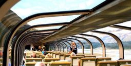 A Rocky Mountaineer train journey in Canada