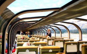 A Rocky Mountaineer train journey in Canada