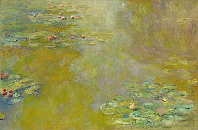 Claude Monet, The Water-Lily Pond Claude Monet, The Water-Lily Pond