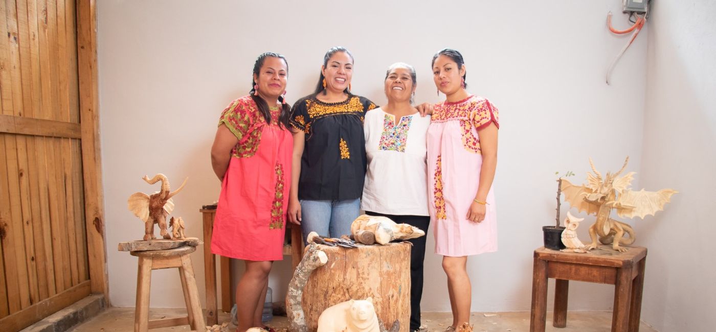 Image: All projects are designed to empower local women to earn an income, share and preserve their local traditions, and uplift their local communities. (Photo Credit: G Adventures)