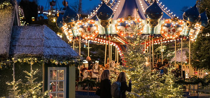 Tivoli Gardens at Christmas
