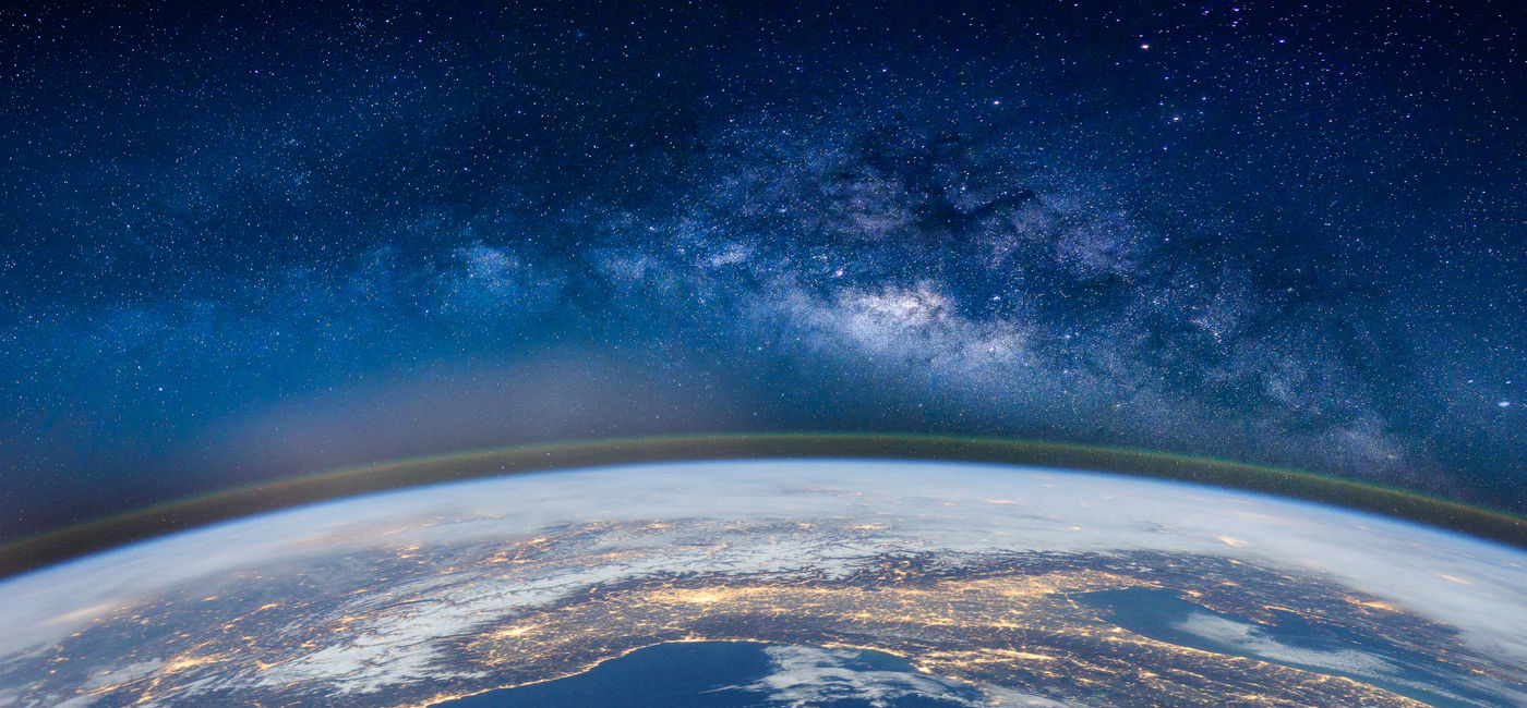 Image: A portion of the Earth as seen from outer space.  (Photo Credit: Adobe Stock/nuttawutnuy)