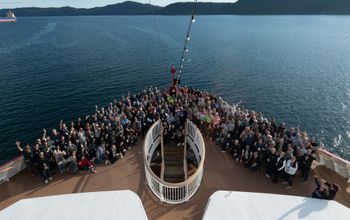 More than 300 travel advisors from the U.S. and Canada joined the sailing