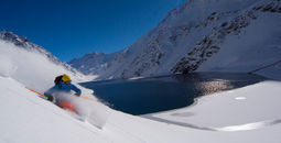 Skiing in Portillo, Chile