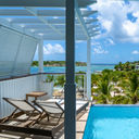 Hammock Cove Antigua. Signature Villa oversized plunge pool three times the size of other suites.