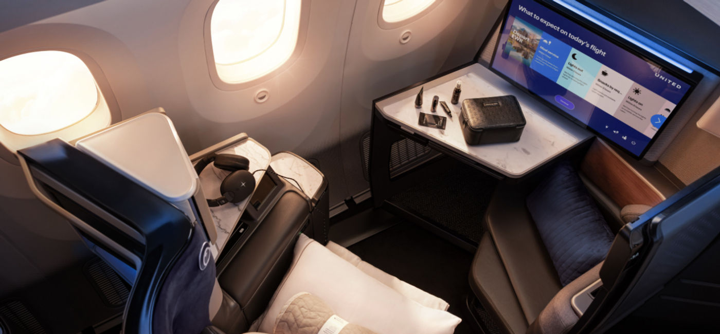 Image: United Polaris Studio suites. (Photo Credit: United Airlines)