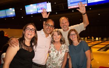 Attendees let loose during Ensemble’s Great Bowl Off at the Vancouver stop of its 2026 Skyline series.