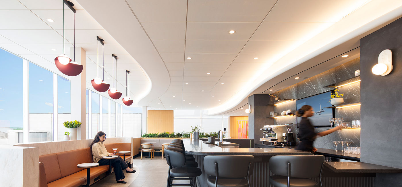 Image: The new Air Canada Cafe at Québec City Jean Lesage International Airport (YQB). (Photo Credit: Air Canada)