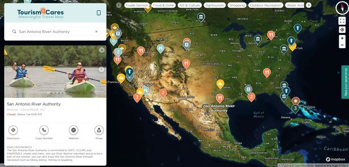 Tourism Cares, sustainability, sustainable travel, community-based tourism, meaningful travel map