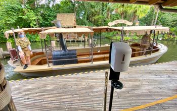 Hand Sanitizer Outside Jungle Cruise