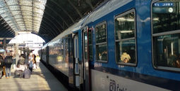 Prague train station, prague, eurail