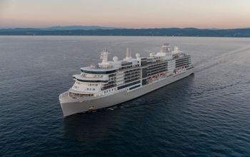 Silver Nova at sea.