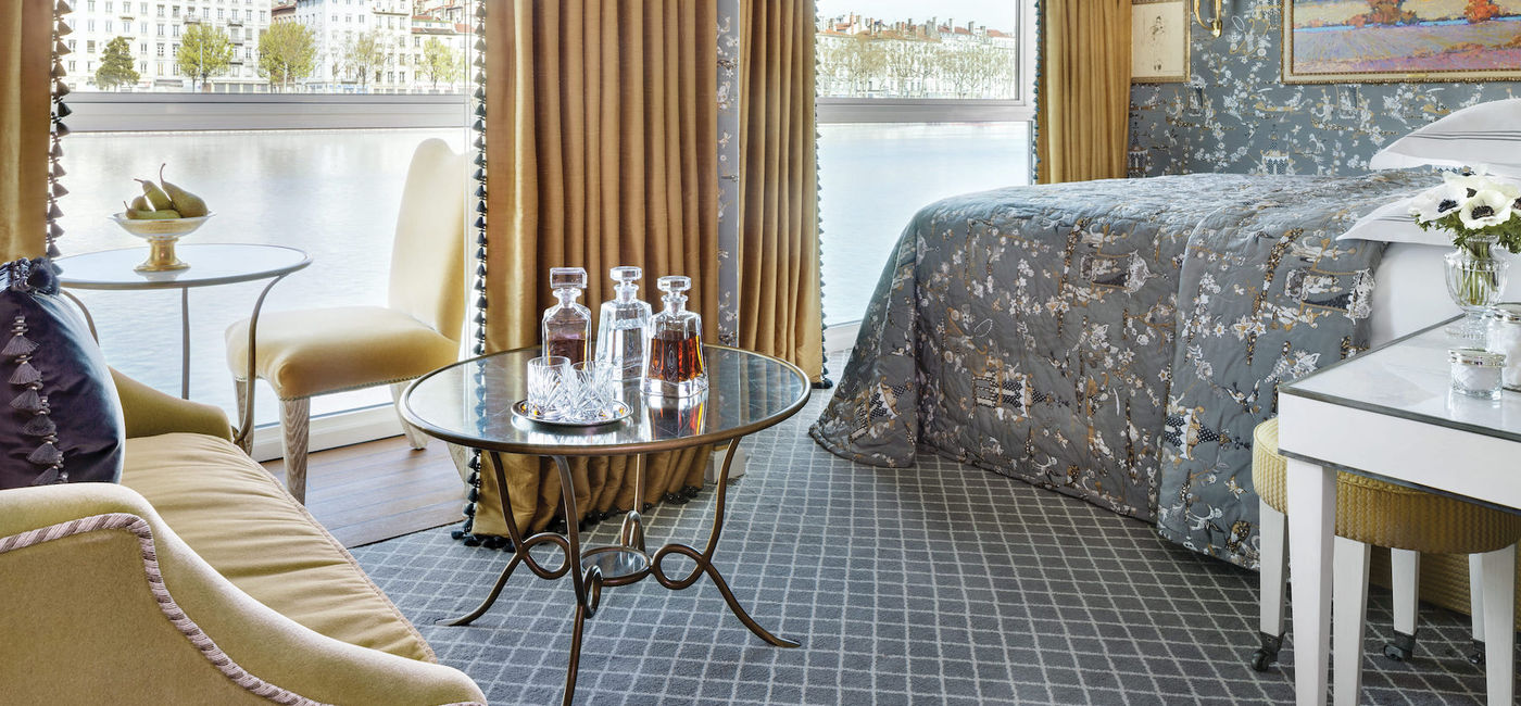 Image: A suite on the S.S. Catherine. (Photo Credit: Uniworld)