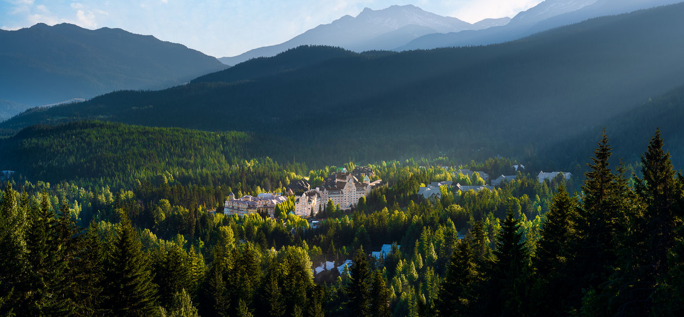 Image: Explore the Forest around the Chateau (Photo Credit: Fairmont Chateau Whistler)
