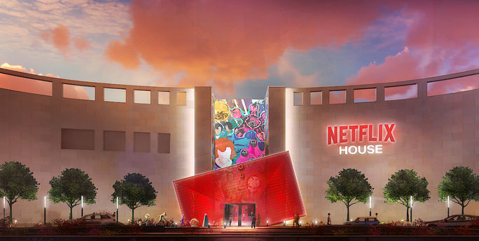 Netflix House rendering Netflix House rendering