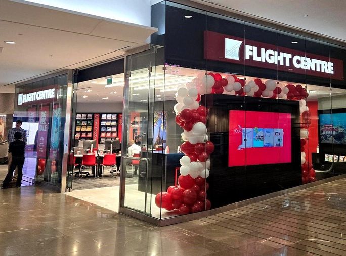 Flight Centre Toronto storefront Flight Centre Toronto storefront