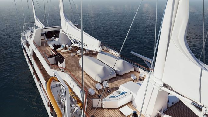 Refitted Le Ponant Le Ponant has been completely refitted.