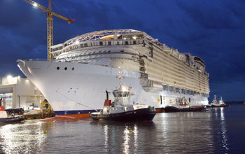 Royal Caribbean’s Utopia of the Seas Floated Out At French Shipyard
