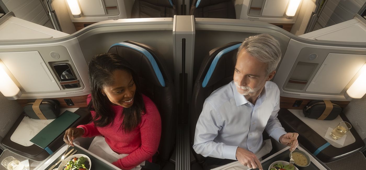 Image: Alaska Airlines new suites dining fall 2026 (Photo Credit: Courtesy Alaska Airlines)