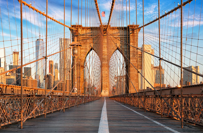 Brooklyn Bridge in New York City