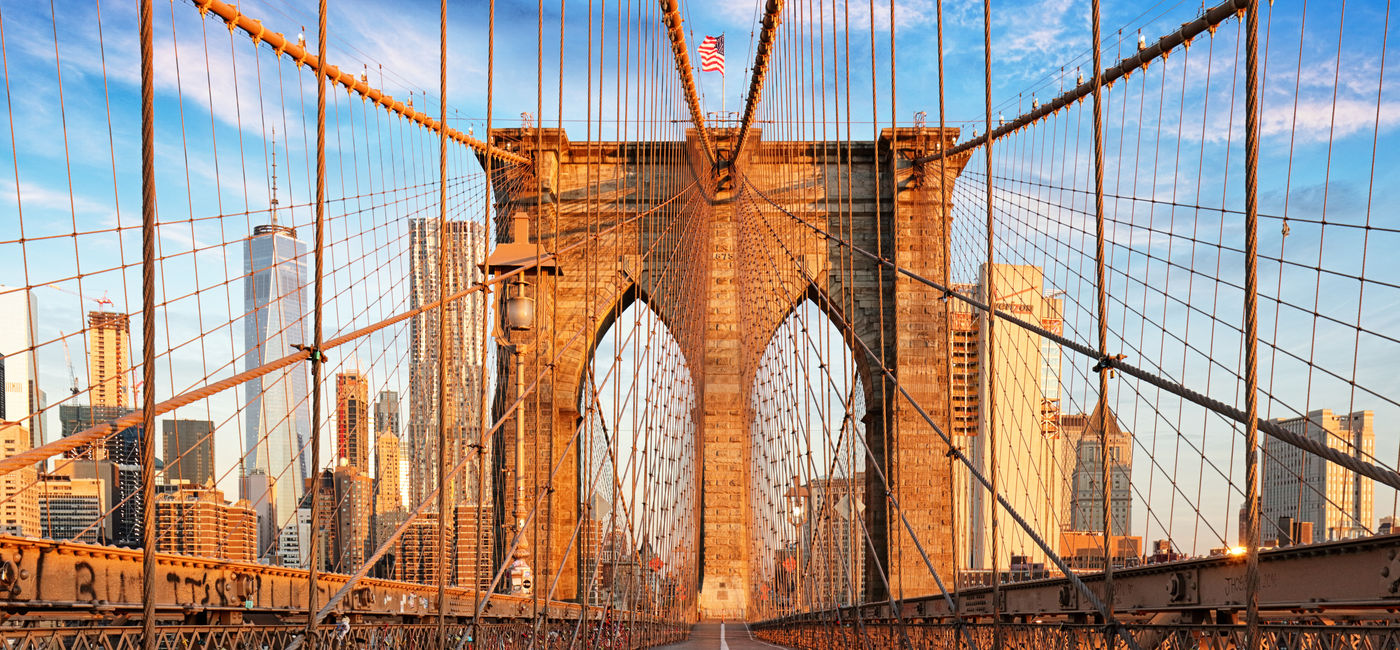 Image: Brooklyn Bridge in New York City. (Photo Credit: TTstudio/Adobe)