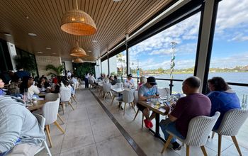 Summer House on the Lake patio at Disney Springs