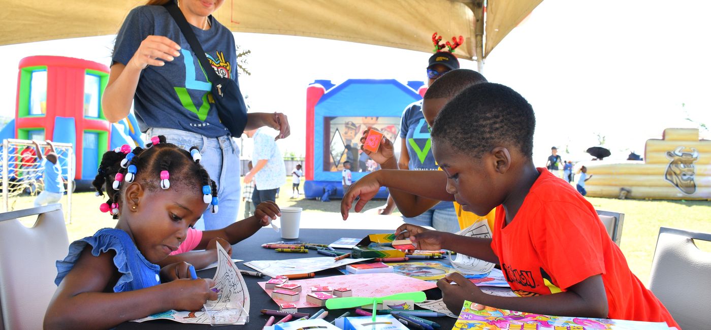 Image: Holiday cheer in action at Sandals South Coast (Photo Credit: Sandals)