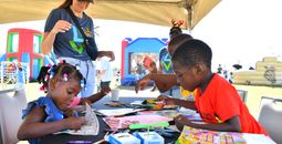 Holiday cheer in action at Sandals South Coast