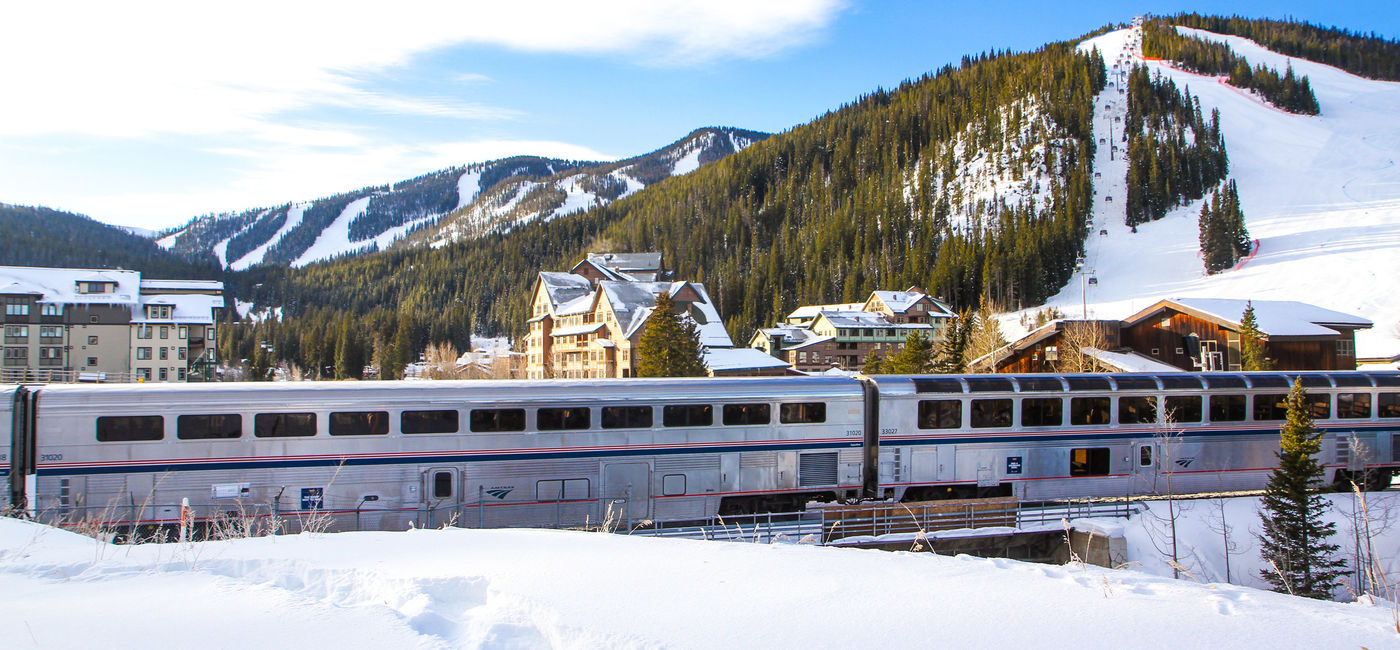Image: Amtrak's Winter Park Express. (photo via Amtrak Media)
