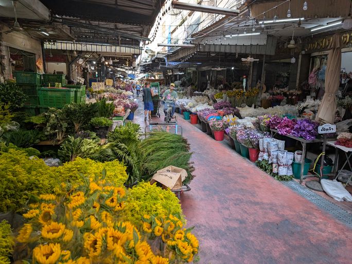 flower market Bangkok flower market Bangkok