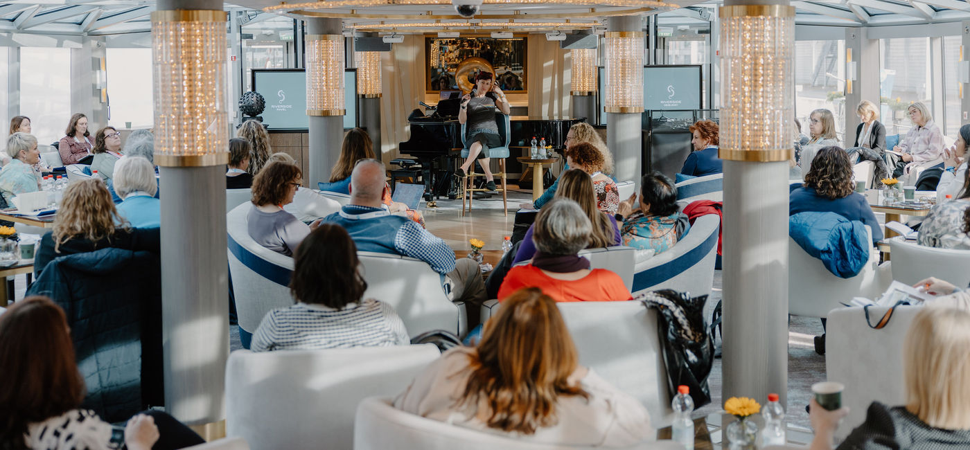 Image: Cruise line executives hosted education sessions at the 2024 ASTA River Cruise Expo in Amsterdam (Photo Credit: American Society of Travel Advisors)