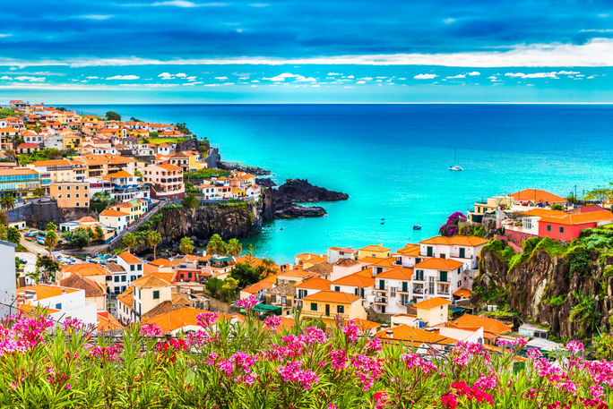 Camara de Lobos, Madeira island, Portugal.