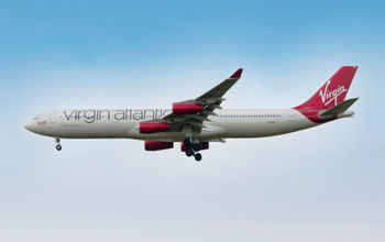 Virgin Atlantic Airbus A340-300 aircraft.