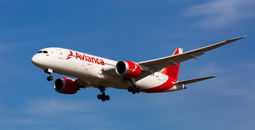 Avianca Airlines Boeing 787-8 Dreamliner.