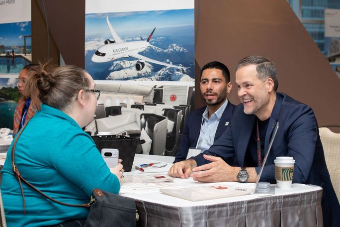 Air Canada: Yazdan Bakhtiary, Manager, Regional Sales; Jamie Fox, Senior Manager, Regional Sales Air Canada: Yazdan Bakhtiary, Manager, Regional Sales; Jamie Fox, Senior Manager, Regional Sales