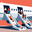 One in 10 air travellers admitted they may still take baggage with them during an evacuation.