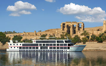 Rendering of Viking River Cruises' Viking Ra in Egypt