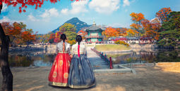Autumn in Seoul, South Korea