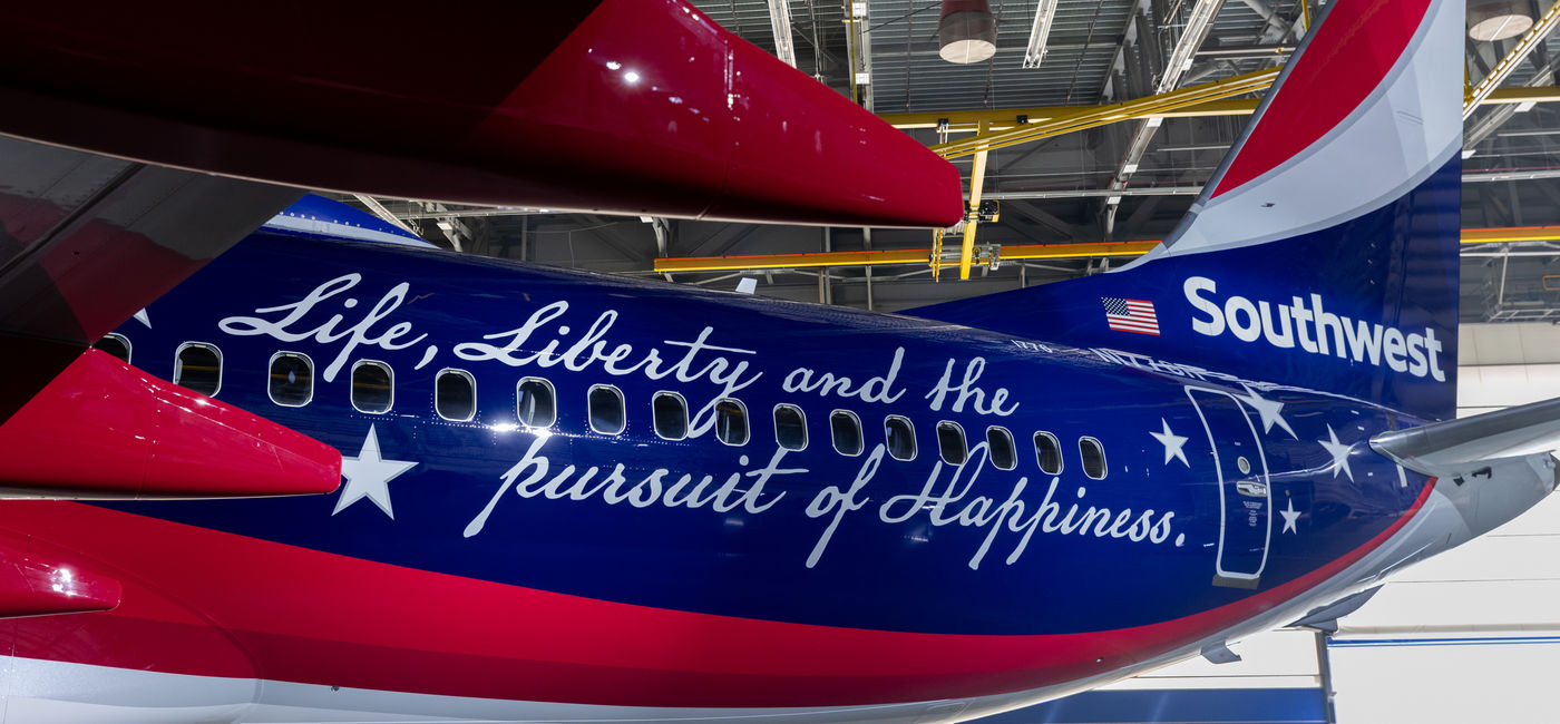 Image: Southwest Airlines Independence One (Photo Credit: Southwest Airlines)