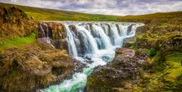 Kolugljufur falls