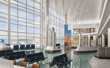 Terminal B North Concourse at George Bush Intercontinental Airport (IAH)