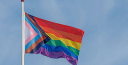 Pride flag.